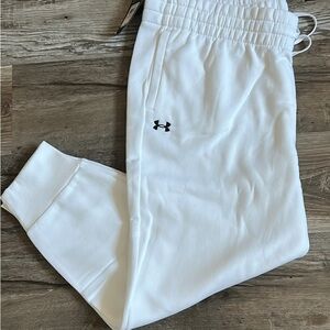 NWT Under Armour WOMENS White Joggers XXL